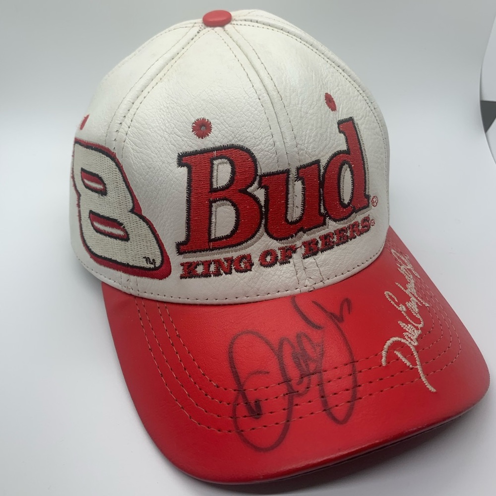 Vintage collector Dale Earnhardt hat autograph - Picture 7 of 7